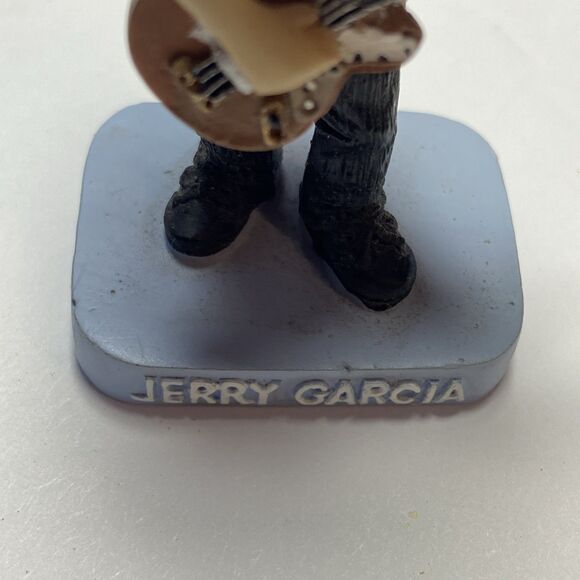 Kiddz At Heart Jerry Garcia Grateful Dead Small Desk / Dashboard Bobblehead 2002 - Picture 13 of 16